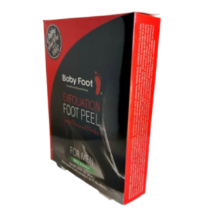 EXFOLIANTE DE PIES PARA HOMBRE BABY FOOT  2.4 OZ